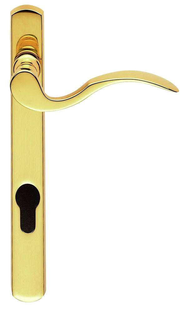 CARLISLE BRASS M140NP SCROLL MULTI POINT DOOR HANDLE