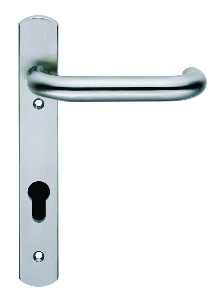 EUROSPEC NARROW PLATE SAFETY MULTI POINT DOOR HANDLE SWNP11