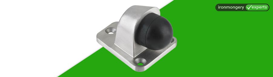 Satin Stainless Steel Heavy Duty Floor Mounted Door Stop