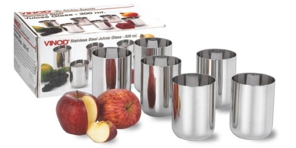 Your Tableware Is Thirsty For These Fancy Stainless Steel Glasses
&ndash