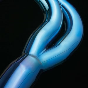 Coated motorcycle exhaust