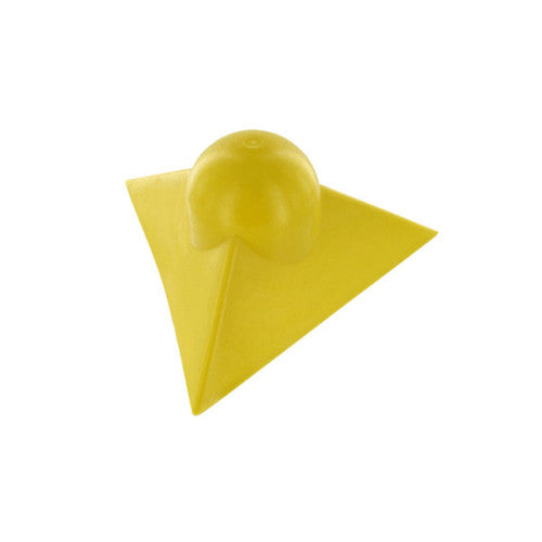 yellow plastic corner protector for tarp and flatbeds