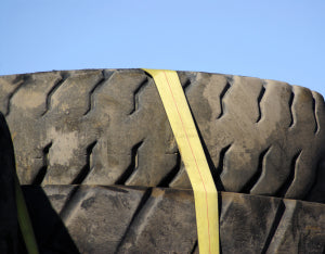 tie down strap used on cargo