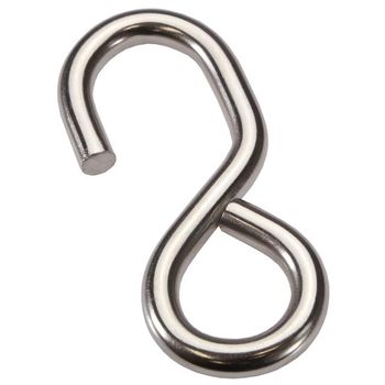 type 304 stainless steel s-hook tiedown