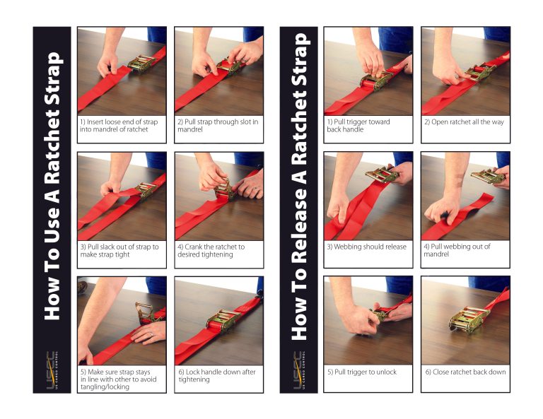 How to Use a Ratchet Strap | USCC