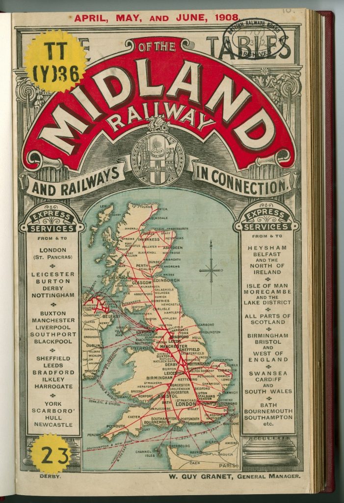 New Resource – Midland Railway Timetable Finding Aid – National Railway Museum blog