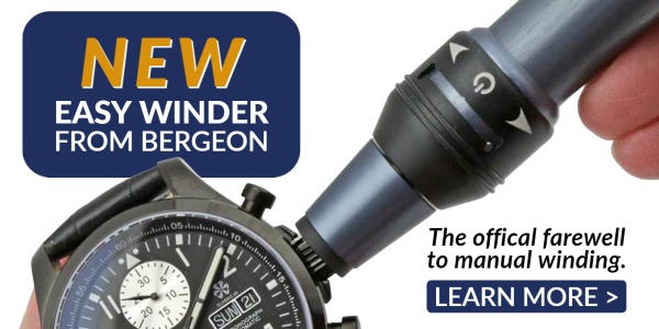 Say Farewell to Manual Winding, NEW Easy Winder From Bergeon -