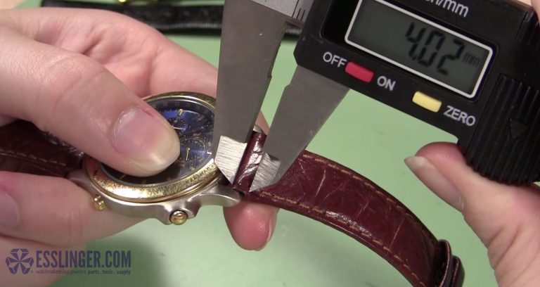 How to Change a Leather Watch Band – Spring Bar Style with Holes on the Ends