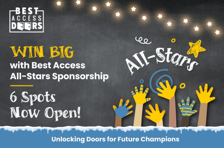 Win Big with Best Access All-Stars Sponsorship – 6 Spots Now Open!