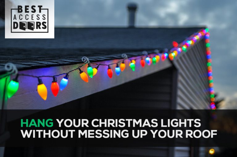 ​Hang Those Christmas Lights Without Messing up Your Roof