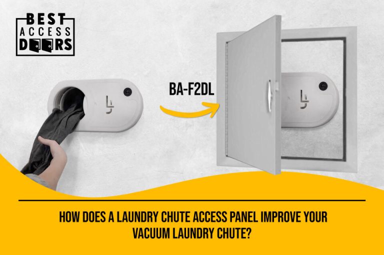 ​How Does a Laundry Chute Access Panel Improve Your Vacuum Laundry Chute? 