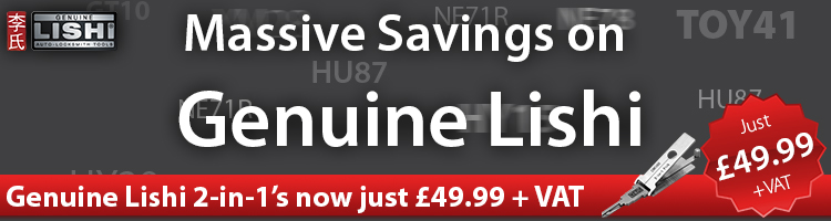 Massive Savings on Genuine Lishi