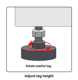 adjust leg height graphic