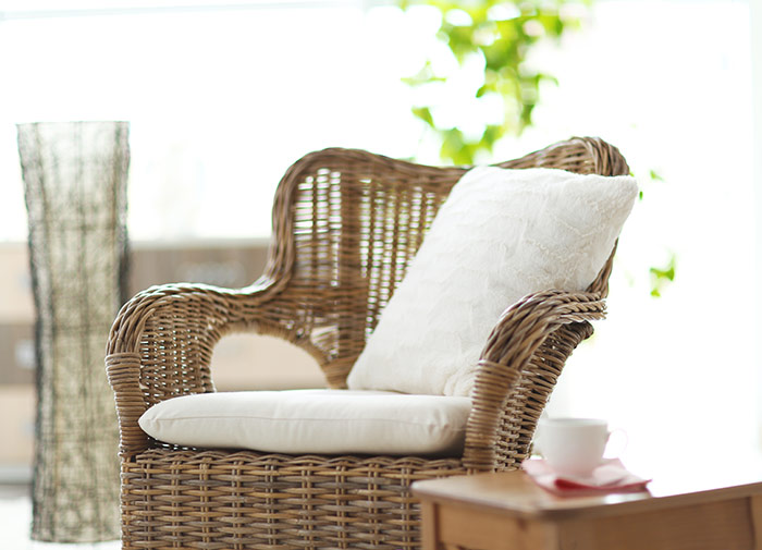 wicker chair