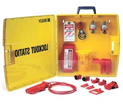 Ensure Workplace Safety with Electrical Lockout Stations for Valves and Equipment