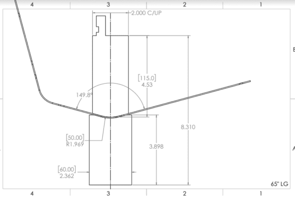 metal bending bump forming